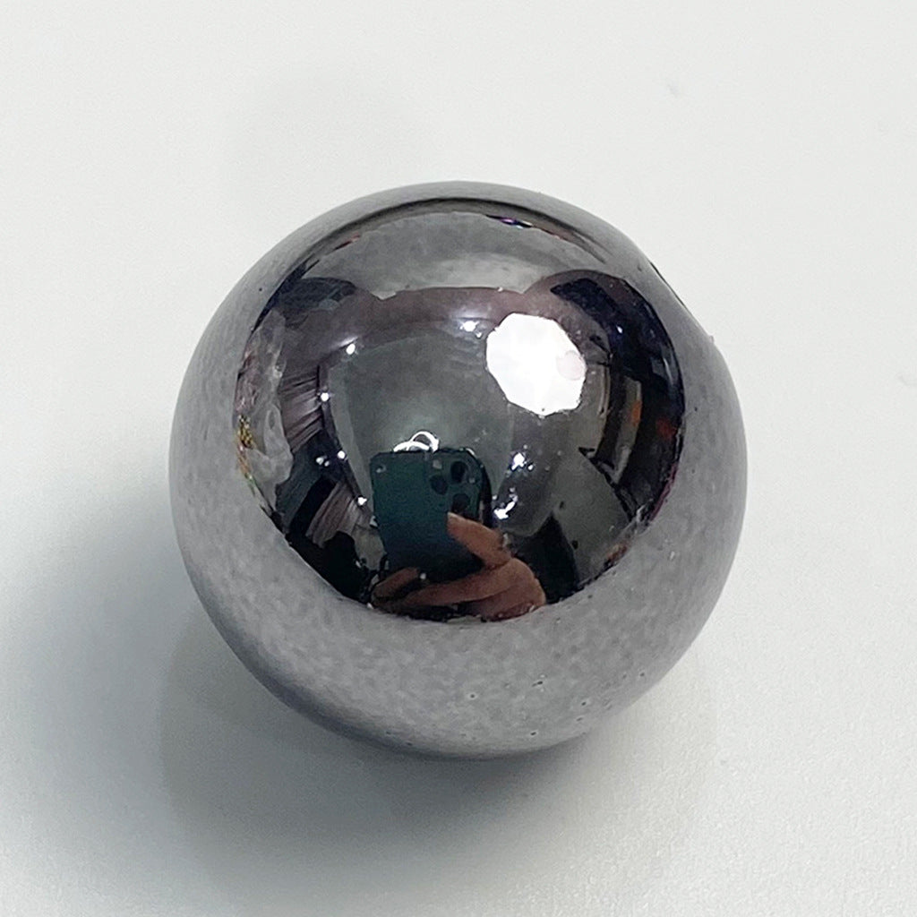 C.<AH00>銃色の金属製複数パターンの DIY ビーズ付きスマホチェーンアクセサリー