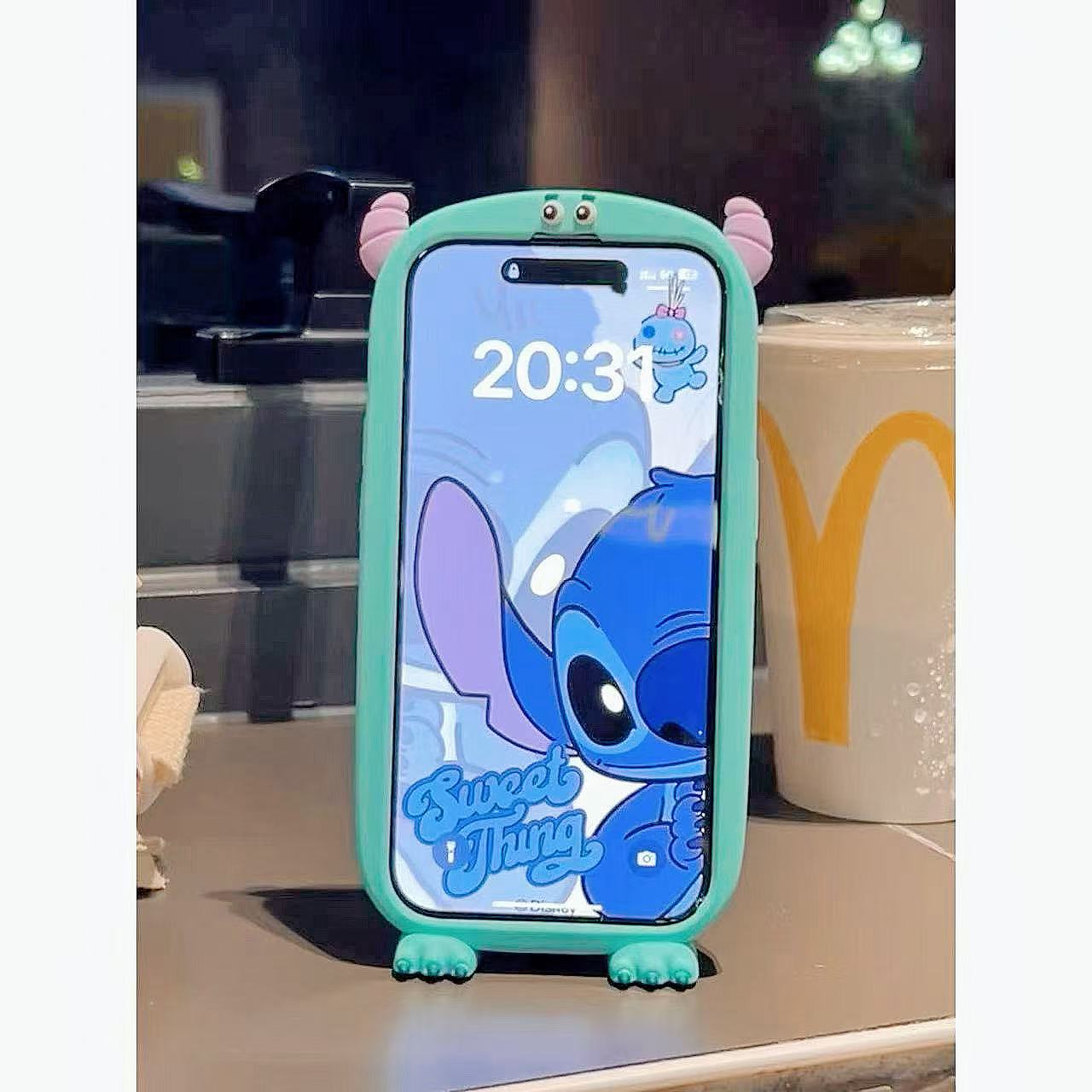 iPhone用 ケース 漫画キャラクター 保護ケース かわいい 携帯電話ケース フルカバー シリコン ソフト 落下防止 モンスター 保護ケース 完全保護 人気 ファッション