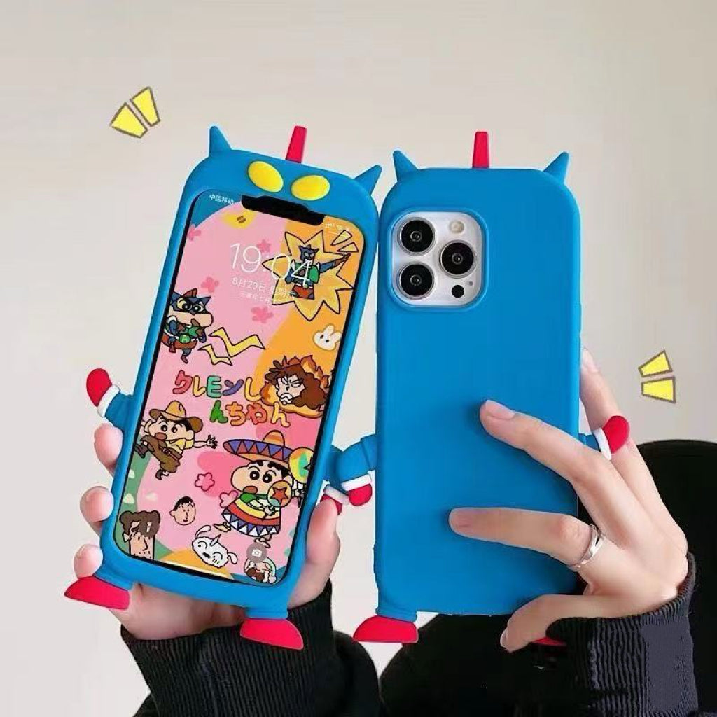 iPhone 用 ケース スマホケース 可愛い 保護ケース モンスター 携帯カバークマ 携帯ケース すり傷防止 落下防止 脱着簡単 アイフォン 用カバー 全面保護
