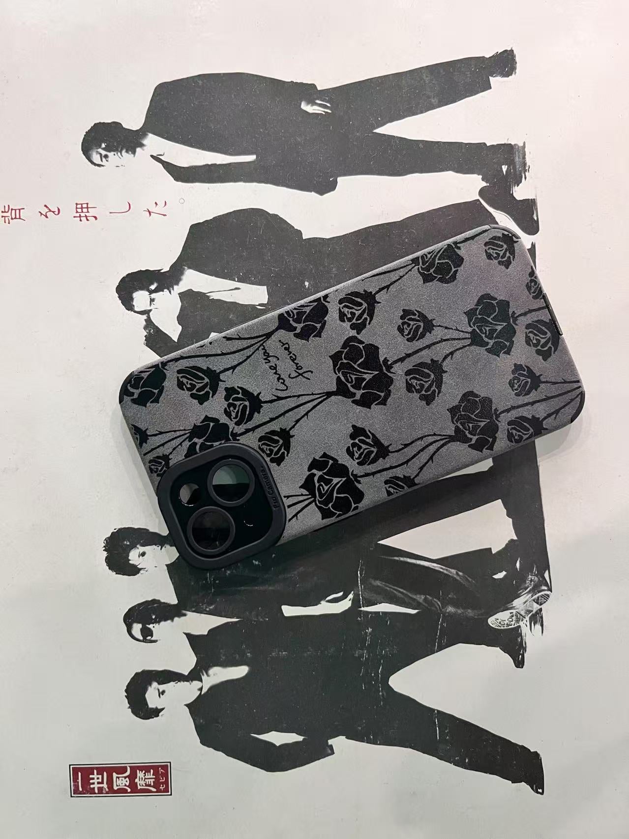 iPhone 用 ケース可愛い バラ 花柄 ソフトケース かわいい ケース 薄くて軽い 女の子 女性人気 おしゃれ スマホケース 耐衝撃 携帯カバー