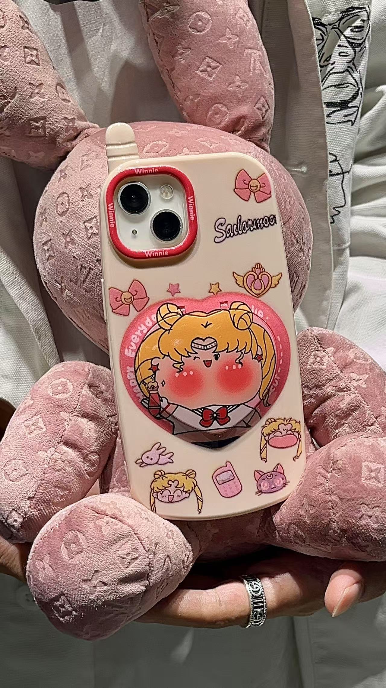 アイホンケース 携帯ケース かわいい 鏡付き スタンド 耐衝撃 フルカバー 魔法使い 柔らかい プレゼント ミラー付き