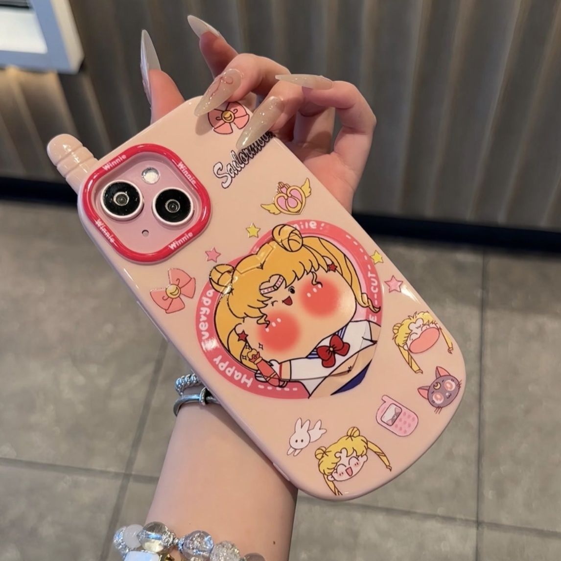 アイホンケース 携帯ケース かわいい 鏡付き スタンド 耐衝撃 フルカバー 魔法使い 柔らかい プレゼント ミラー付き