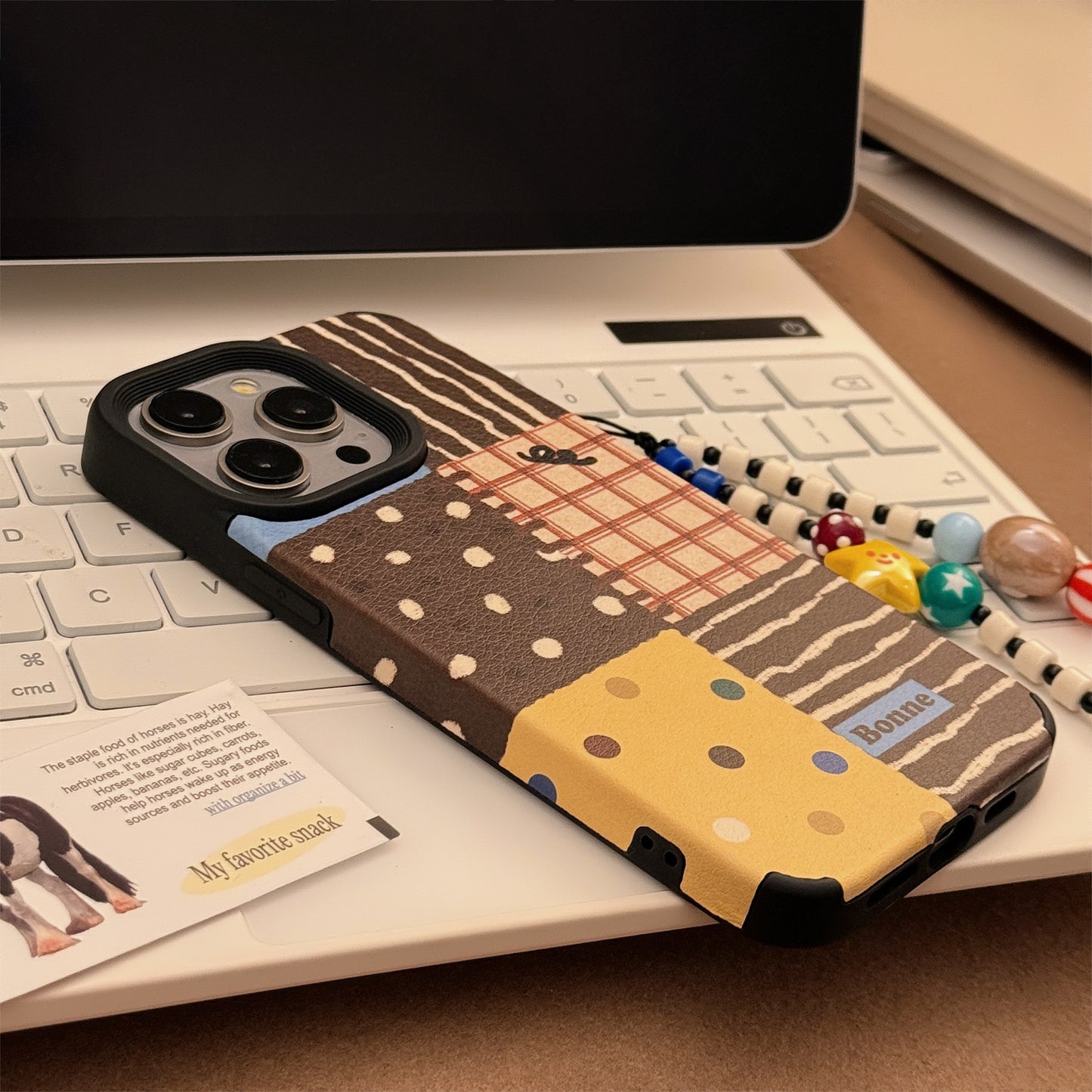 可愛いケース 携帯スマホケース アイホン TPU 軽量 カード 軽量フルカバー IPHONE ストラップ レトロ 水玉 つなぎ合わせ
