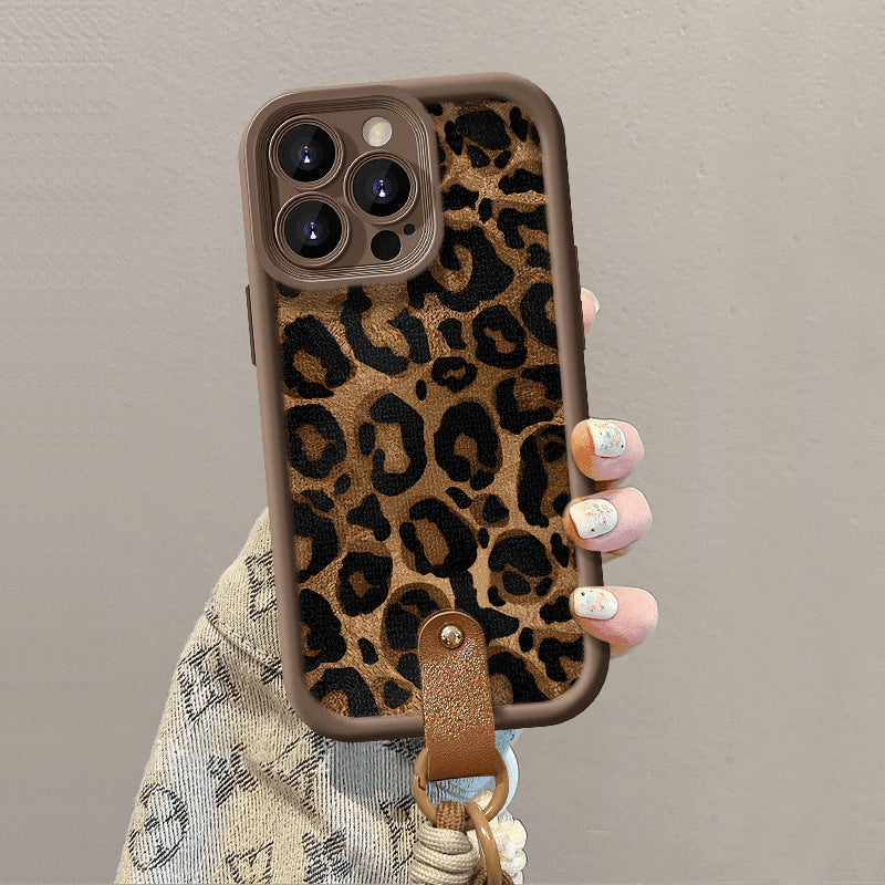 iPhone用ケース スマホケース 可愛い豹柄 ヒョウ柄 ストラップアイフォン カバー 女性 おしゃれ 全面保護 耐衝撃 黄変防止 耐久性 カバー ワイヤレス充電対応 フルカバー