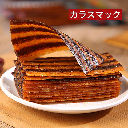 斑马肉调味面制品（視聴のスナック、辛い味、もちもち食感）